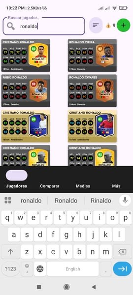 dls players ronaldo
