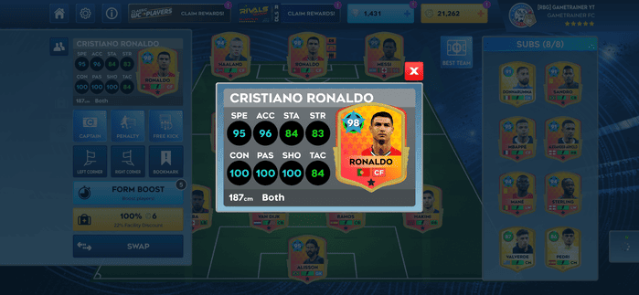 dls ronaldo
